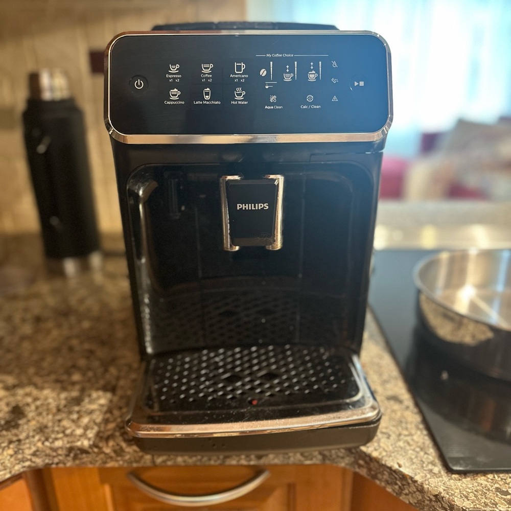Philips Black Coffee Machine